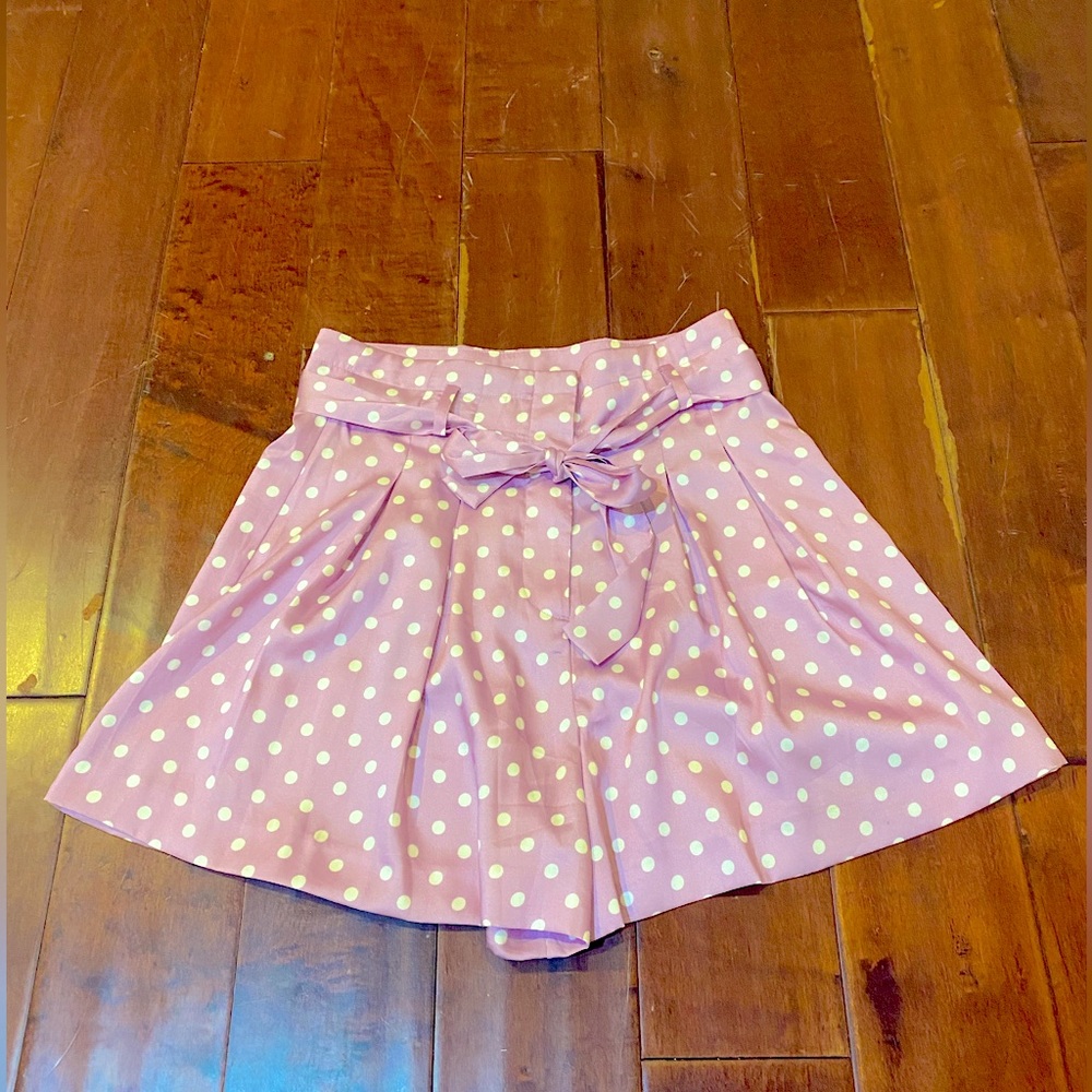 Zara Lilac Polka Dots Shirt